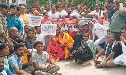बांग्लादेश में हिंदुओं पर हो रहे अत्याचार के खिलाफ Abohar में प्रदर्शन
