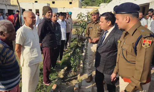 Ganganagar: एडीजे तेनगुरिया ने किया केन्द्रीय कारागृह का निरीक्षण