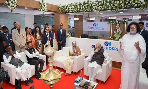 गृह मंत्री Amit Shah ने अहमदाबाद में ग्लोबल हॉस्पिटल का किया उद्घाटन