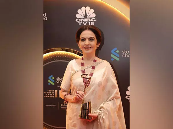 Nita Ambani को इंडिया बिजनेस लीडरशिप अवार्ड 2024 में ब्रांड इंडिया में उत्कृष्ट योगदान से सम्मानित किया गया