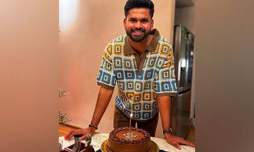 श्रेयस अय्यर ने अपने Birthday के जश्न की झलक दिखाई