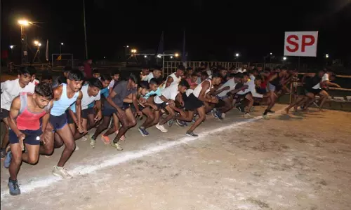 अग्निवीर भर्ती रैली: युवाओं ने दिखाया जोश, 1036 में से 367 ने की दौड़ पास अग्निवीर भर्ती रैली: युवाओं ने दिखाया जोश, 1036 में से 367 ने की दौड़ पास