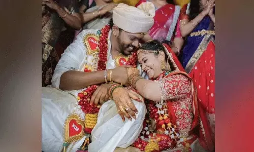 Director संदीप राज ने अभिनेत्री चांदनी राव से विवाह किया