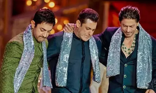 आमिर खान ने शानदार तिकड़ी की झलक दिखाई