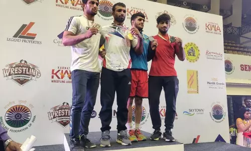 सीनियर नेशनल रेसलिंग चैंपियनशिप 2024: Pankaj Malik ने 61 किग्रा फ्रीस्टाइल फाइनल में जीत दर्ज की
