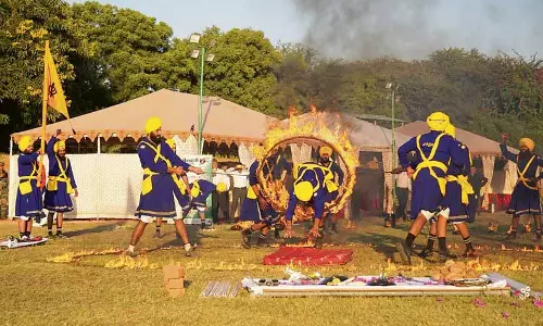 Punjab: सैन्य स्टेशन पर बिब एक्सपो में दिग्गजों का सम्मान