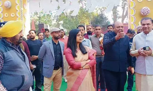 Haryana :  उपराष्ट्रपति के दौरे से पहले अधिकारियों ने कुरुक्षेत्र में तैयारियों का जायजा लिया