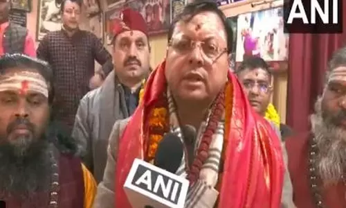 CM Dhami ने ऊखीमठ के ओंकारेश्वर मंदिर में दर्शन किए