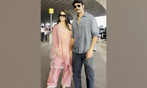 Katrina Kaif, Vicky Kaushal की फैशन केमिस्ट्री ने एयरपोर्ट पर सबका ध्यान खींचा