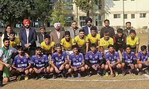 Jalandhar: रयात बाहरा एजुकेशन सिटी में फुटबॉल टूर्नामेंट शुरू