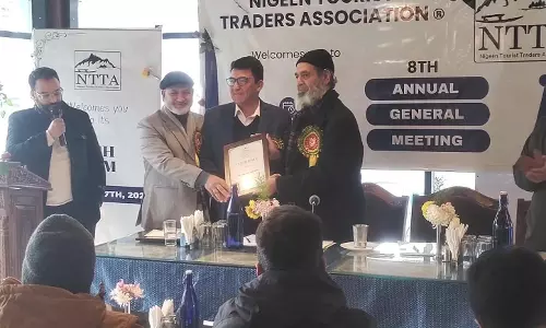 मंज़ूर वांगनू 8वीं वार्षिक आम बैठक में NTTA के अध्यक्ष के रूप में पुनः निर्वाचित मंज़ूर वांगनू 8वीं वार्षिक आम बैठक में NTTA के अध्यक्ष के रूप में पुनः निर्वाचित