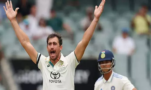 दूसरे टेस्ट में भारत पर जीत पर Mitchell Starc ने कहा- काफी सकारात्मक जीत दूसरे टेस्ट में भारत पर जीत पर Mitchell Starc ने कहा- काफी सकारात्मक जीत