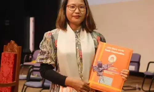 Arunachal : गोलो रिनू NERIST से मैकेनिकल इंजीनियरिंग में पीएचडी करने वाली पहली महिला बनीं Arunachal : गोलो रिनू NERIST से मैकेनिकल इंजीनियरिंग में पीएचडी करने वाली पहली महिला बनीं