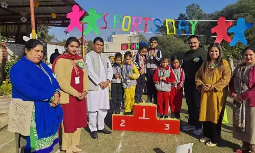 Chandigarh: सनावर मोंटेसरी में वार्षिक खेल दिवस Chandigarh: सनावर मोंटेसरी में वार्षिक खेल दिवस