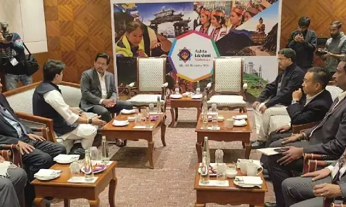 Meghalaya के मुख्यमंत्री ने अष्टलक्ष्मी महोत्सव में विकसित भारत यात्रा में पूर्वोत्तर की भूमिका पर प्रकाश डाला