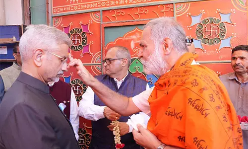 Jaishankar ने मनामा में श्रीनाथ जी मंदिर का दौरा किया, इसे भारत-बहरीन दोस्ती का सच्चा प्रतीक बताया