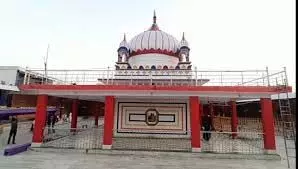 Damoh : हरसिद्धि मंदिर में चोरी, दान पेटी लेकर चोर गायब