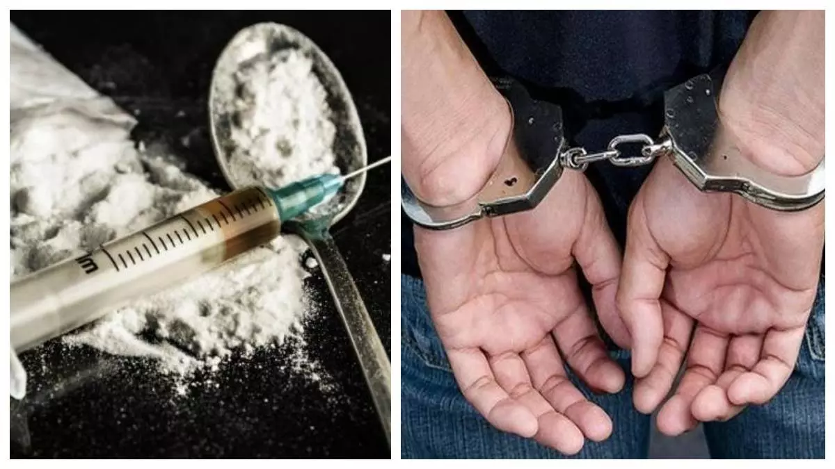 Udhampur: पुलिस ने 2 नार्को तस्करों को किया गिरफ्तार , 17.67 ग्राम हैरोइन बरामद Udhampur: पुलिस ने 2 नार्को तस्करों को किया गिरफ्तार , 17.67 ग्राम हैरोइन बरामद