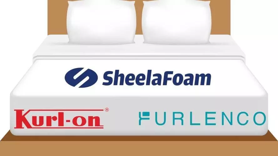 Sheela Foam शेयर की कीमत में 4.55% ऊपर