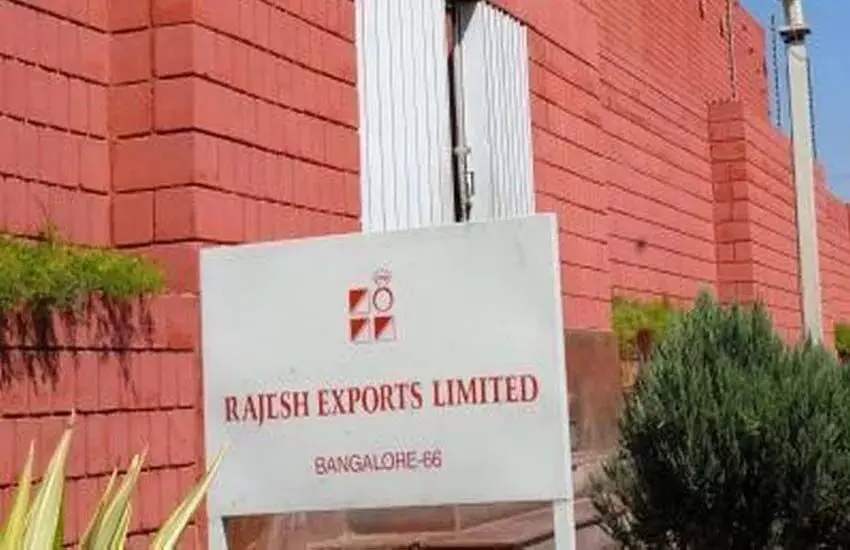 Rajesh Exports शेयर की कीमत में 3.69% ऊपर