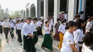 Myanmar: मैट्रिकुलेशन परीक्षा के लिए करीब 220,000 छात्रों ने पंजीकरण कराया