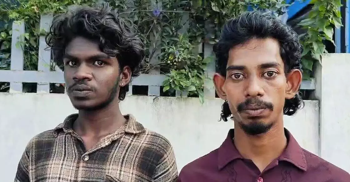 Thrissur में दो युवक से 13 किलो गांजा बरामद, गिरफ्तार