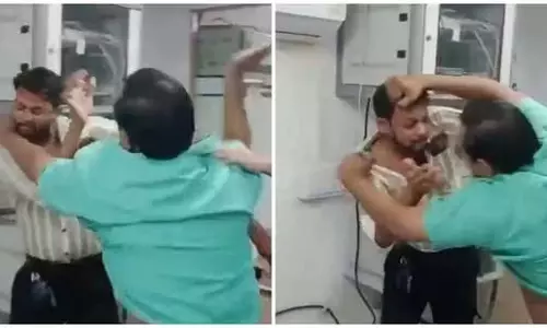 Man ने बैंक मैनेजर को गाली दी, बीमा कंपनी के कर्मचारी को थप्पड़ मारा Man ने बैंक मैनेजर को गाली दी, बीमा कंपनी के कर्मचारी को थप्पड़ मारा