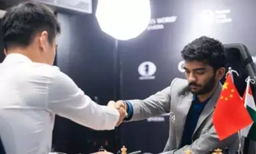 Gukesh ने डिंग को हराया, विश्व चैंपियन खिताब के करीब पहुंचे Gukesh ने डिंग को हराया, विश्व चैंपियन खिताब के करीब पहुंचे