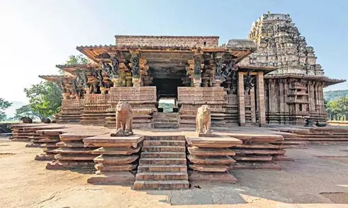 TG: केंद्र ने रामप्पा मंदिर विकास के लिए 73 करोड़ रुपये जारी किए TG: केंद्र ने रामप्पा मंदिर विकास के लिए 73 करोड़ रुपये जारी किए