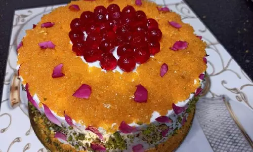 बूंदी लड्डू चीज़केक रेसिपी