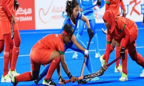 Women Junior Asia Cup: भारत ने बांग्लादेश पर 13-1 से जीत के साथ अभियान की शुरुआत की Women Junior Asia Cup: भारत ने बांग्लादेश पर 13-1 से जीत के साथ अभियान की शुरुआत की