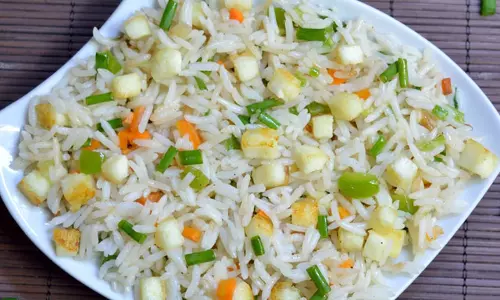 मिक्स फ्राइड राइस की रेसिपी मिक्स फ्राइड राइस की रेसिपी