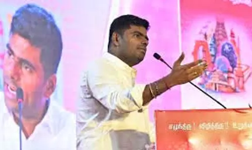 अन्नामलाई ने वीसीके के थिरुमा के नेतृत्व की आलोचना की