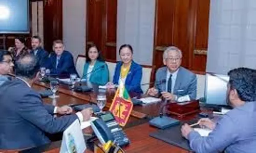 Sri Lankan राष्ट्रपति ने शीर्ष अमेरिकी राजनयिक डोनाल्ड लू से मुलाकात की