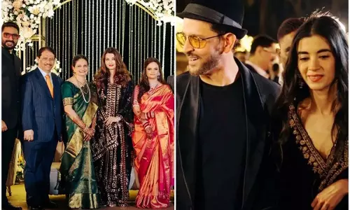 ऐश्वर्या-अभिषेक, ऋतिक-सबा ने सितारों से सजी शादी की शोभा बढ़ाई ऐश्वर्या-अभिषेक, ऋतिक-सबा ने सितारों से सजी शादी की शोभा बढ़ाई