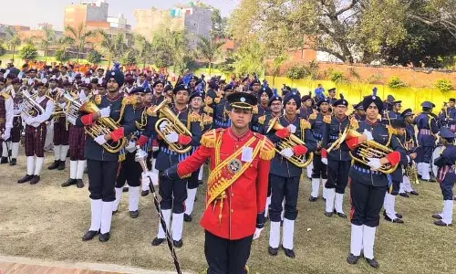 Lucknow में आयोजित बैंड प्रतियोगिता में सुबाथू स्कूल ने जीत हासिल की