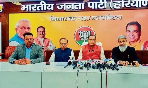 Haryana : किसानों के आंदोलन पर राजनीति कर रही है कांग्रेस ​​बडोली