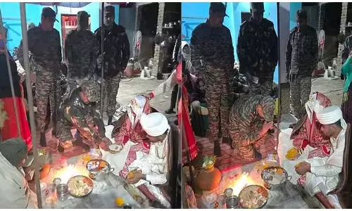 बेटी की शादी से 2 दिन पहले पूर्व सूबेदार की मौत, सेना के जवानों ने किया कन्यादान