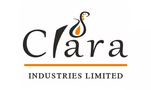 Clara Industries शेयर की कीमत में 3.67% ऊपर Clara Industries शेयर की कीमत में 3.67% ऊपर