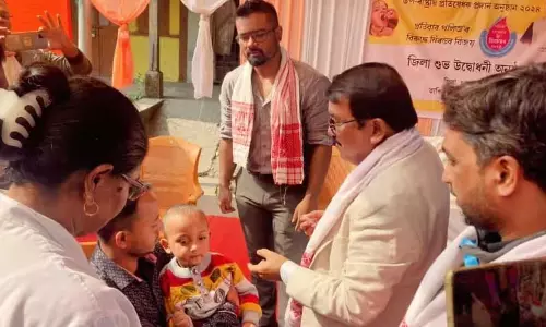 Assam : बारपेटा में पोलियो प्रतिरक्षण अभियान शुरू