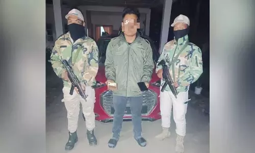 Manipur पुलिस ने इंफाल में जबरन वसूली की गतिविधियों के लिए Manipur पुलिस ने इंफाल में जबरन वसूली की गतिविधियों के लिए