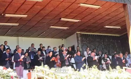 Nagaland :  हॉर्नबिल फेस्टिवल के दौरान पहली बार एडवेंट क्रिसमस मनाया गया