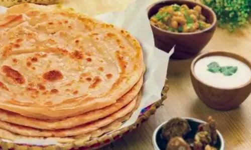 अफगानी फ़तीर पराठा रेसिपी