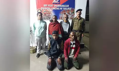 Tripura रेलवे स्टेशनों पर 56 नाबालिगों और चार महिलाओं को बचाया Tripura रेलवे स्टेशनों पर 56 नाबालिगों और चार महिलाओं को बचाया