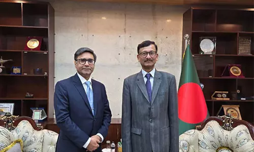 विदेश सचिव विक्रम मिस्री ने Bangladesh के विदेश सलाहकार मोहम्मद तौहीद हुसैन से मुलाकात की