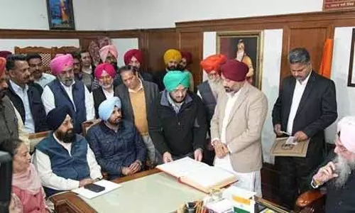 Barnala से कांग्रेस विधायक काला ढिल्लों ने शपथ ली