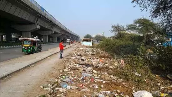 NHAI का MCG से द्वारका एक्सप्रेसवे पर कूड़ा फेंकने पर रोक लगाने का आग्रह