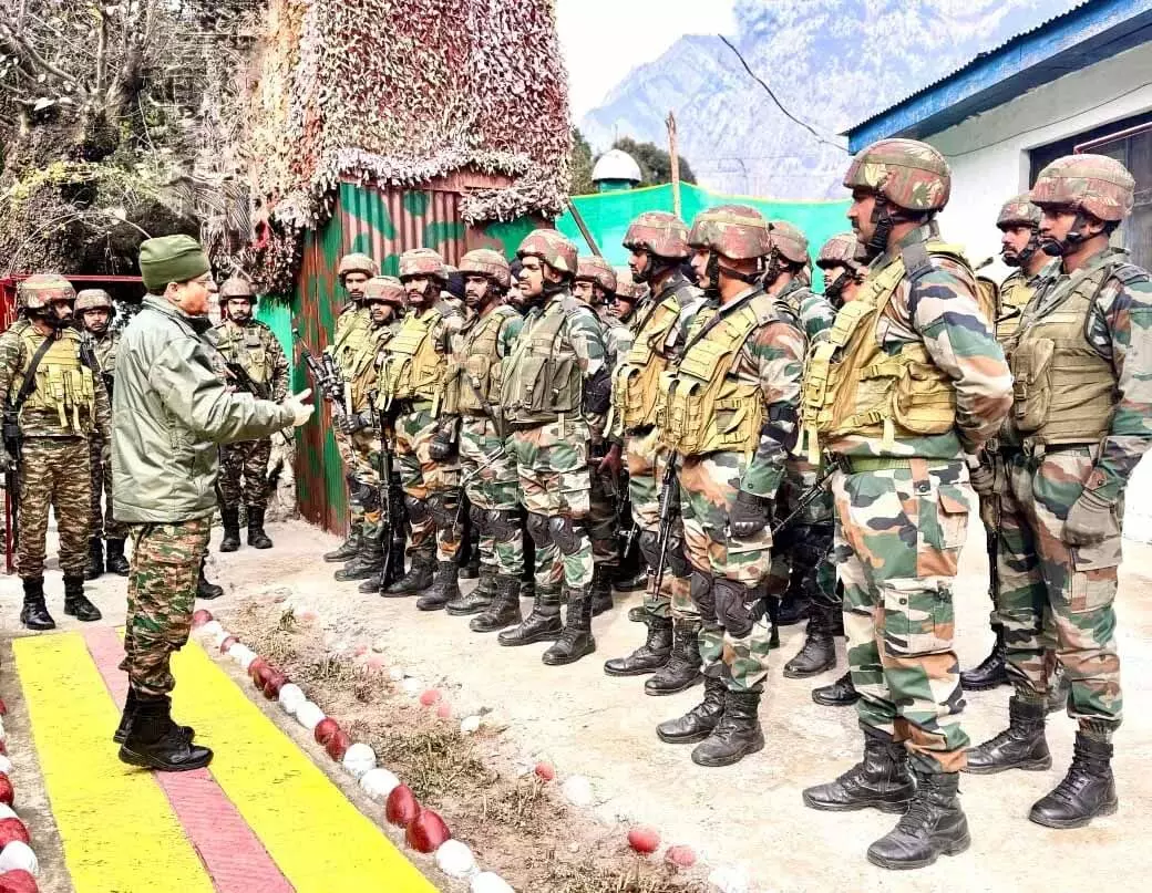 व्हाइट नाइट कोर के GOC ने J&K के किश्तवाड़ के अंदरूनी इलाकों का दौरा किया