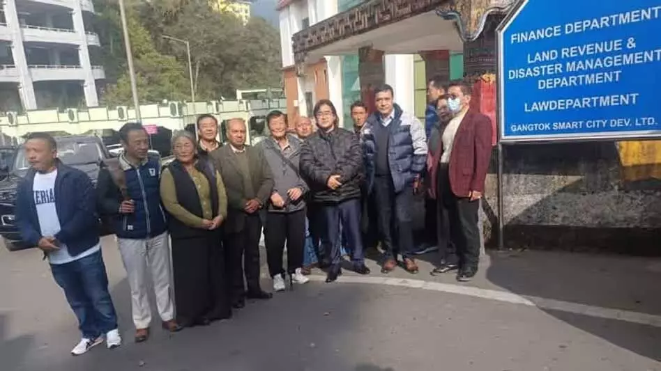 Sikkim : 149 विस्थापित भुसुक परिवारों ने भूमि मुआवजे पर समाधान की मांग