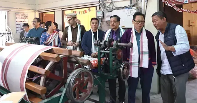 Arunachal: डुकम ने एलाम इंडस्ट्री का दौरा किया